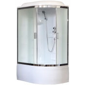 Душевая кабина Royal Bath BK RB 8120BK1-M-CH (матовое) левая